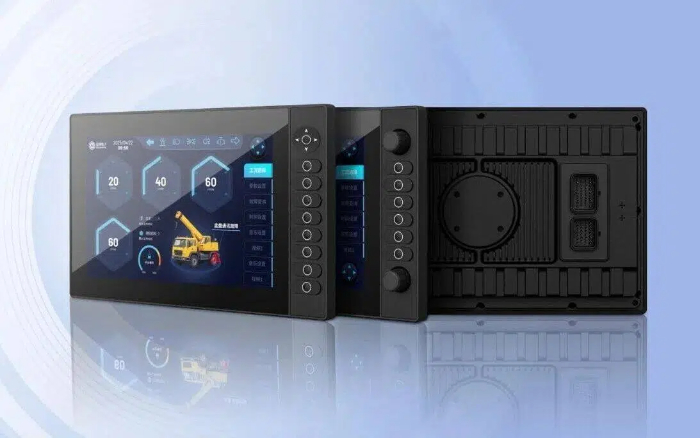 10寸移動機(jī)械顯示屏，CAN通信